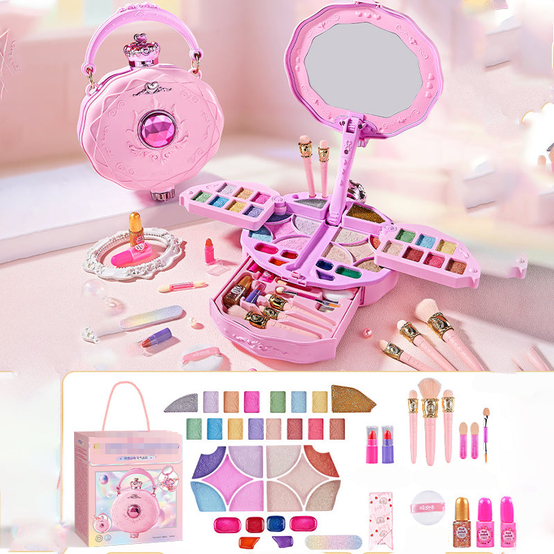 💄 Limited-Time Offer: Save 49%! ✨ Washable Princess Makeup Set – Safe & Non-Toxic Makeup Toy, Specially Designed for Kids 👸