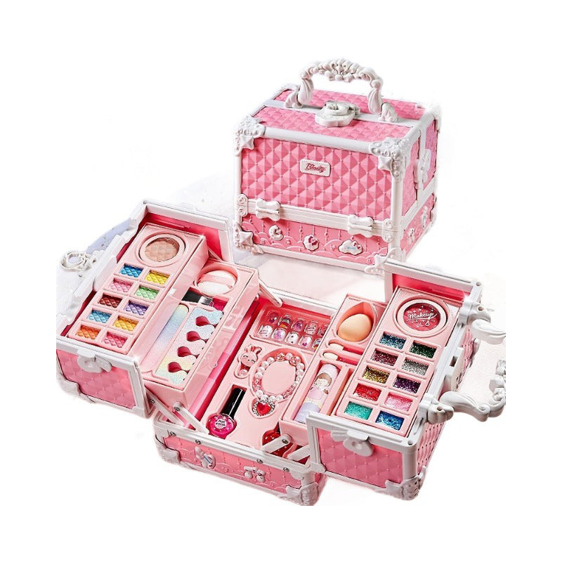 💄 Limited-Time Offer: Save 49%! ✨ Washable Princess Makeup Set – Safe & Non-Toxic Makeup Toy, Specially Designed for Kids 👸