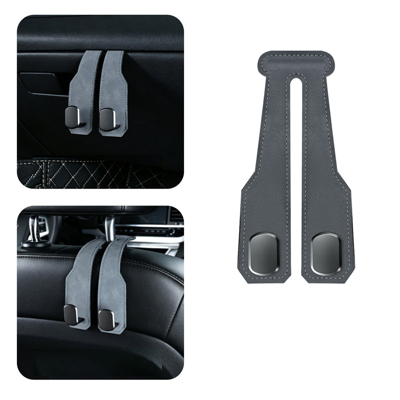 🔥Buy 1 Get 1 Free🚙 Dual-Use Car Hook Organizer