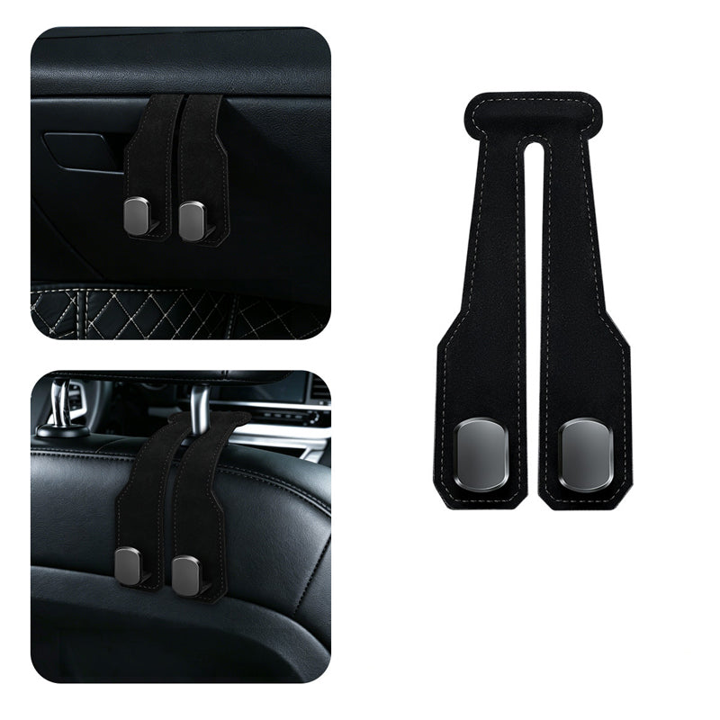 🔥Buy 1 Get 1 Free🚙 Dual-Use Car Hook Organizer