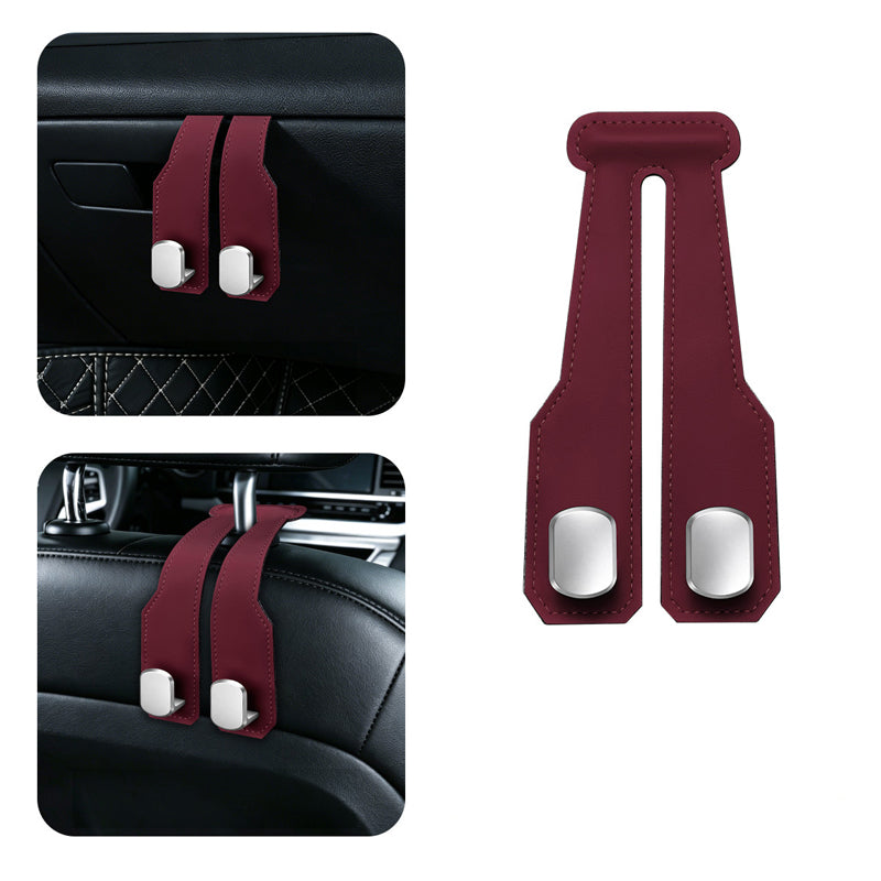 🔥Buy 1 Get 1 Free🚙 Dual-Use Car Hook Organizer