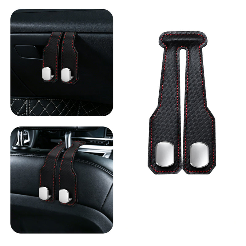🔥Buy 1 Get 1 Free🚙 Dual-Use Car Hook Organizer