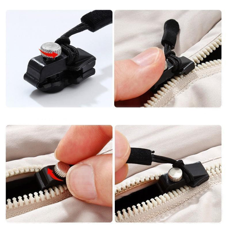 Fix Broken Zipper Pulls Instantly! No-Sew Clip-On Repair Kit