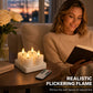 Rechargeable Flameless LED Tea Light Candle