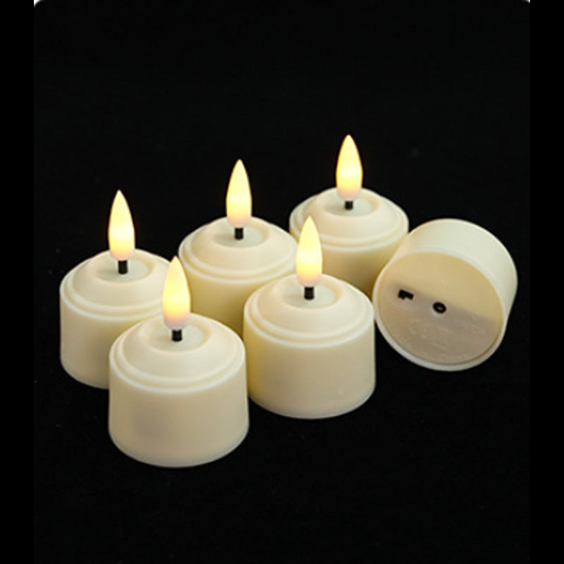 Rechargeable Flameless LED Tea Light Candle