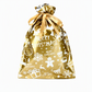 10 Pack Christmas Drawstring Candy Gift Bags