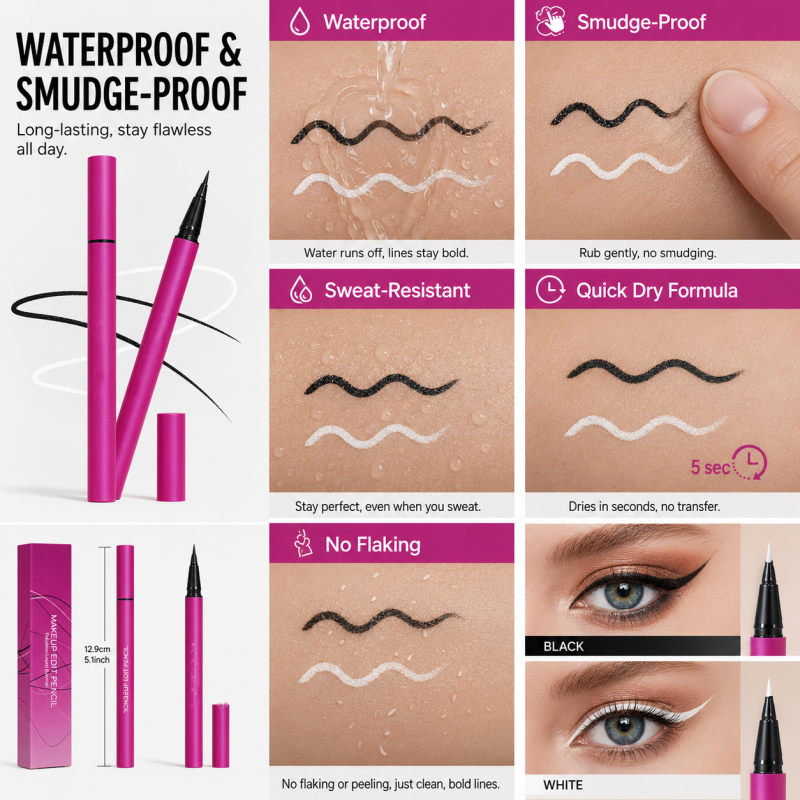 Waterproof Long-Lasting Liquid Eyeliner Pen