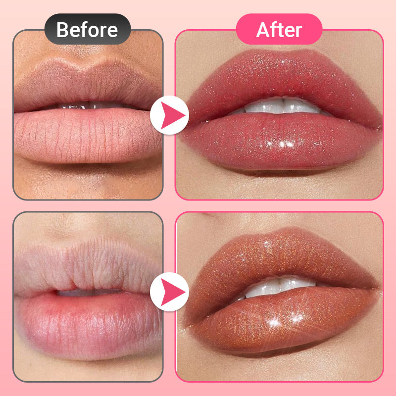 ⏳LAST DAY SALE ONLY ￡7.99!!🔥Long-Lasting Smooth Hydrating High-Shine Lip Gloss💄