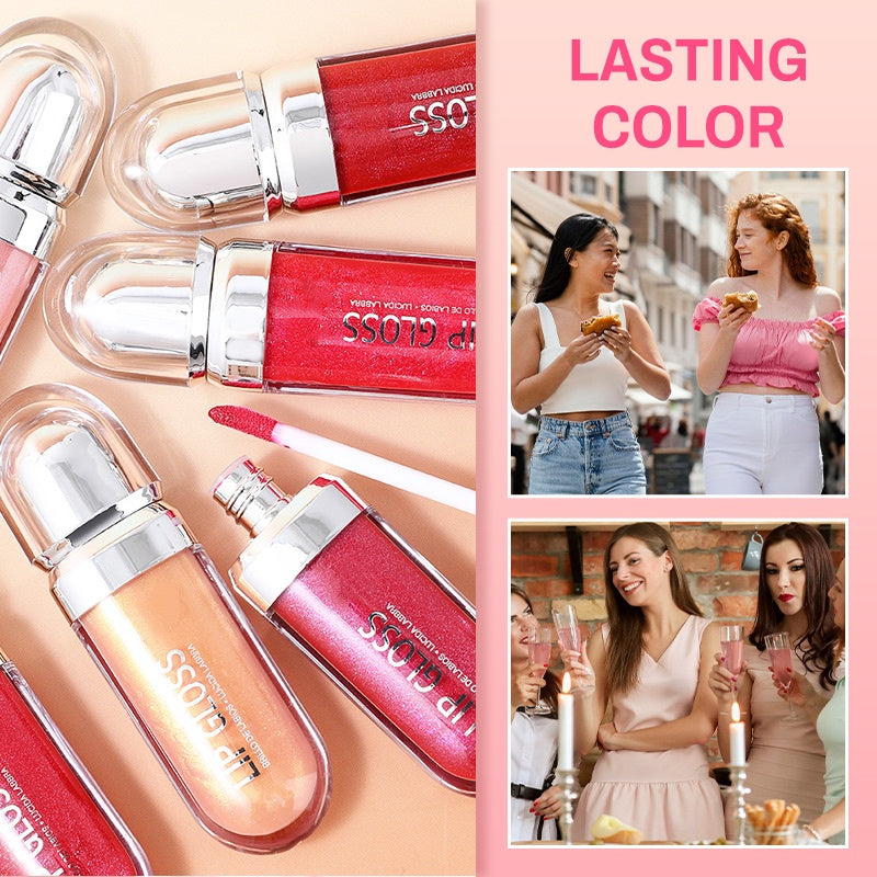 ⏳LAST DAY SALE ONLY ￡7.99!!🔥Long-Lasting Smooth Hydrating High-Shine Lip Gloss💄