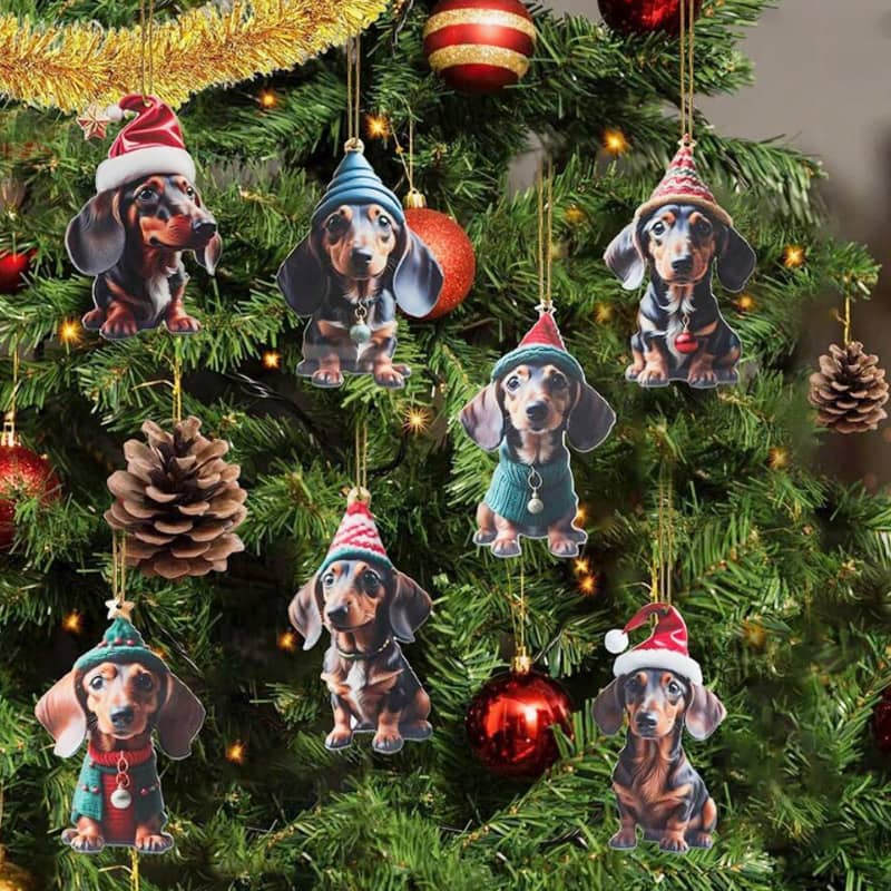 🎄🎁Christmas Sale! 🐕 Puppy-Shaped Christmas Tree Ornaments