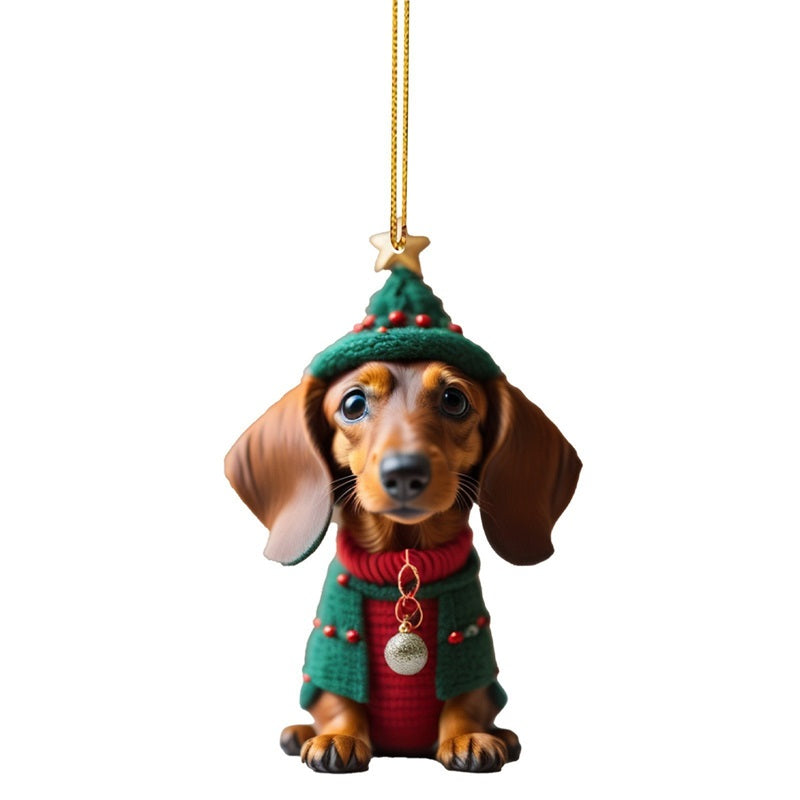 🎄🎁Christmas Sale! 🐕 Puppy-Shaped Christmas Tree Ornaments