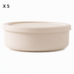Press Perfect Patties Instantly! Non-Stick Silicone Meat Container