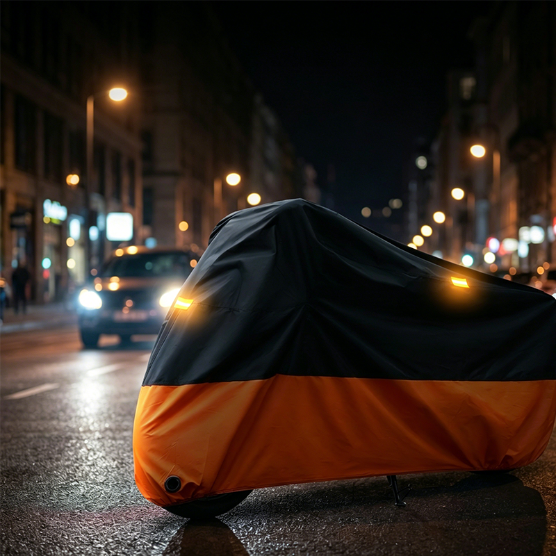 🏍️ 50% OFF NOW! 🌧️ Waterproof Motorcycle Cover – Lock Holes, Windproof Buckle & Reflective Strips – All-Weather Protection 🛡️