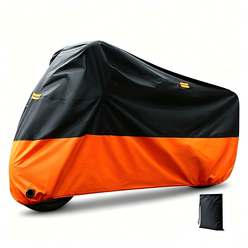🏍️ 50% OFF NOW! 🌧️ Waterproof Motorcycle Cover – Lock Holes, Windproof Buckle & Reflective Strips – All-Weather Protection 🛡️