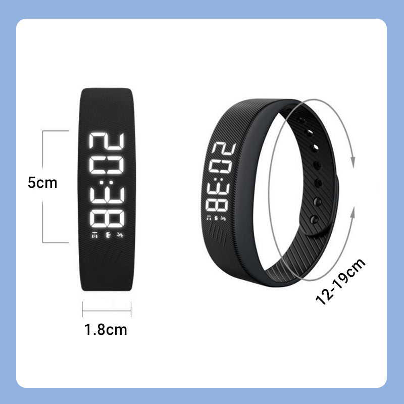 🥰2026 HOT SALE💥💞50K+ SOLD! 💕✨ 50% OFF!🌟Vibrating Alarm Clock Luminous Sports Reminder Watch