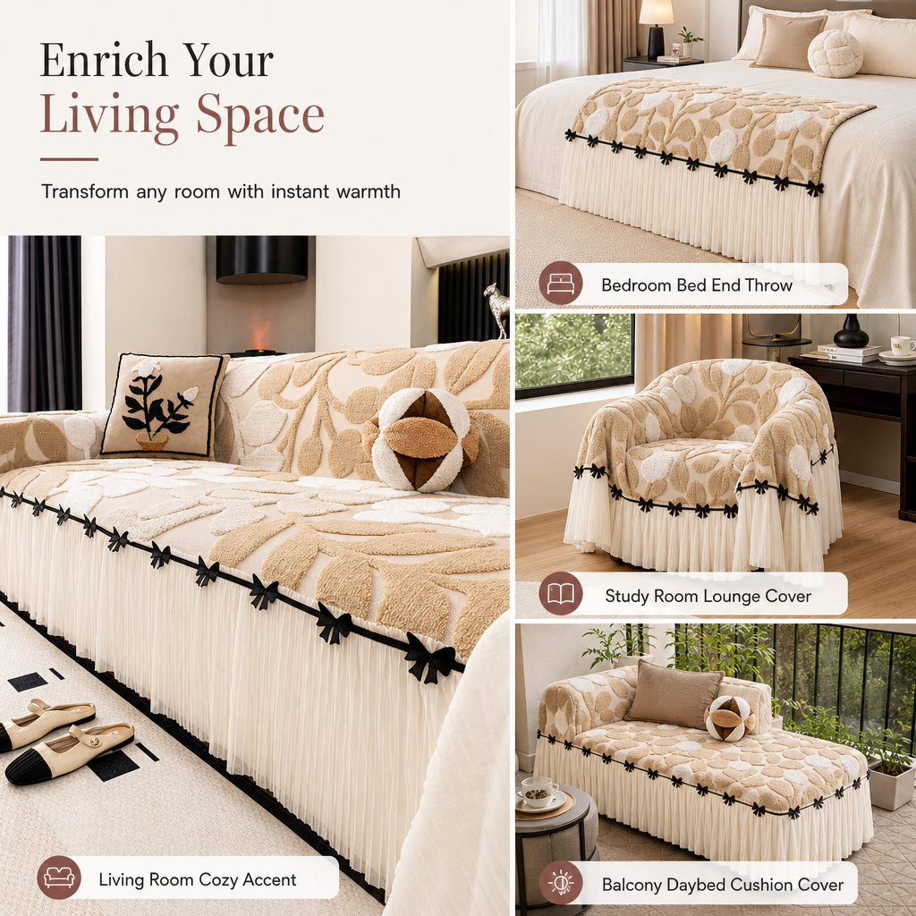 Scratch Resistant Soft Sofa Cover