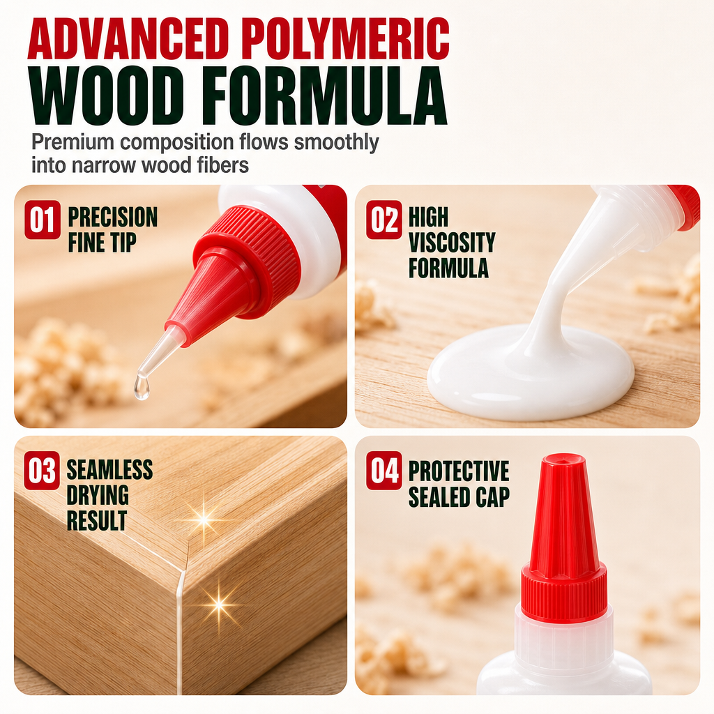 Strong Woodworking Adhesive for Furniture Repair