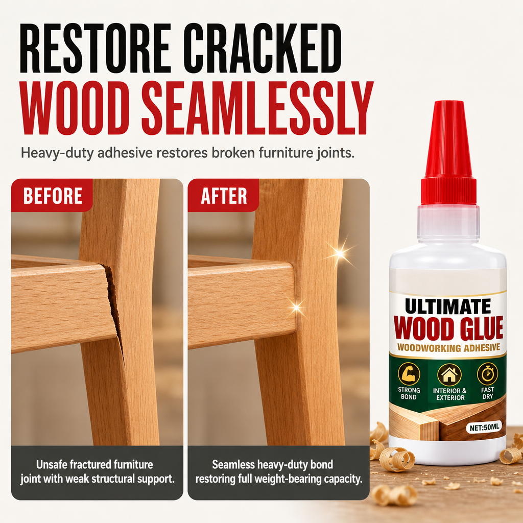 Strong Woodworking Adhesive for Furniture Repair