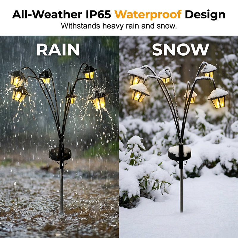 Solar Swaying Pathway Stake Lights