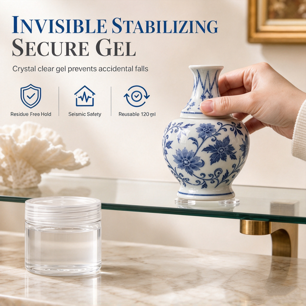 Reusable Clear Dimethyl Silicone Museum Gel