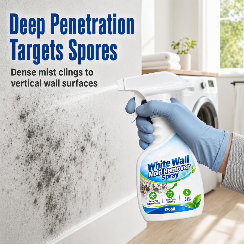 Fast-Acting Wall Mold Remover Spray