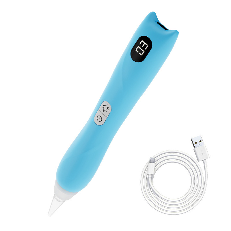 Rechargeable LED Diamond Painting Pen with USB Cable for DIY Crafting