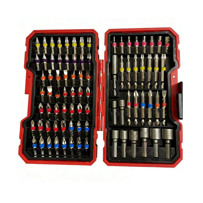 Fix Any Screw Instantly! 83-Piece S2 Steel Screwdriver Bit Set