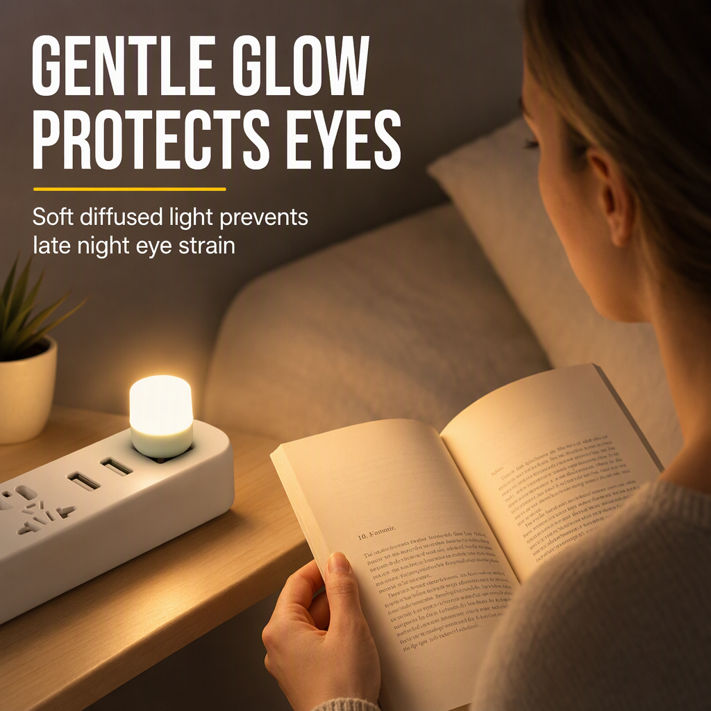 Mini Portable USB LED Night Light