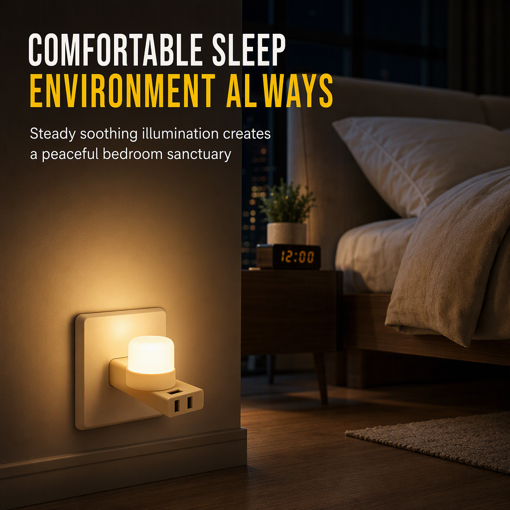 Mini Portable USB LED Night Light