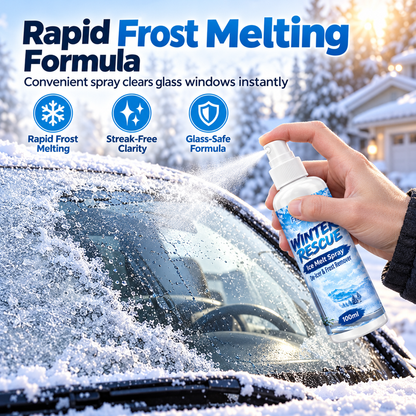 Efficient Deicing and Defrosting Spray for Quick Ice Removal