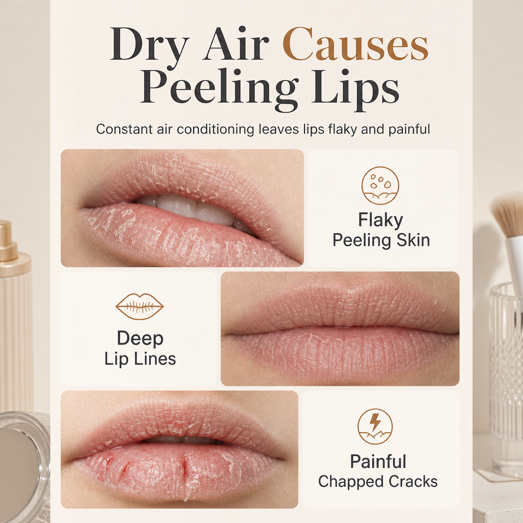 Moisturize Dry Lips Instantly! Pro-Vitamin B5 Lip Cream
