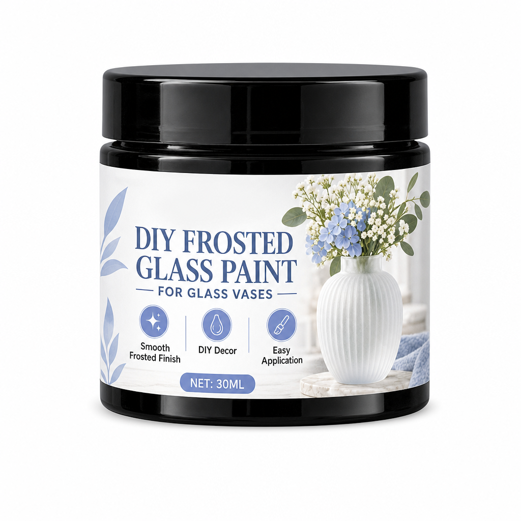 🏆LAST DAY SALE: ONLY ￡7.99!!🎁✨Glass Vase DIY Frosted Paint