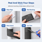 Adhesive Pipe Insulation Wrap Outdoor Winter Anti Freeze Thermal Foam Sleeve for Water and Solar Pipes