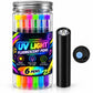 🎨6-Piece UV Neon Highlighter Markers