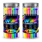 🎨6-Piece UV Neon Highlighter Markers