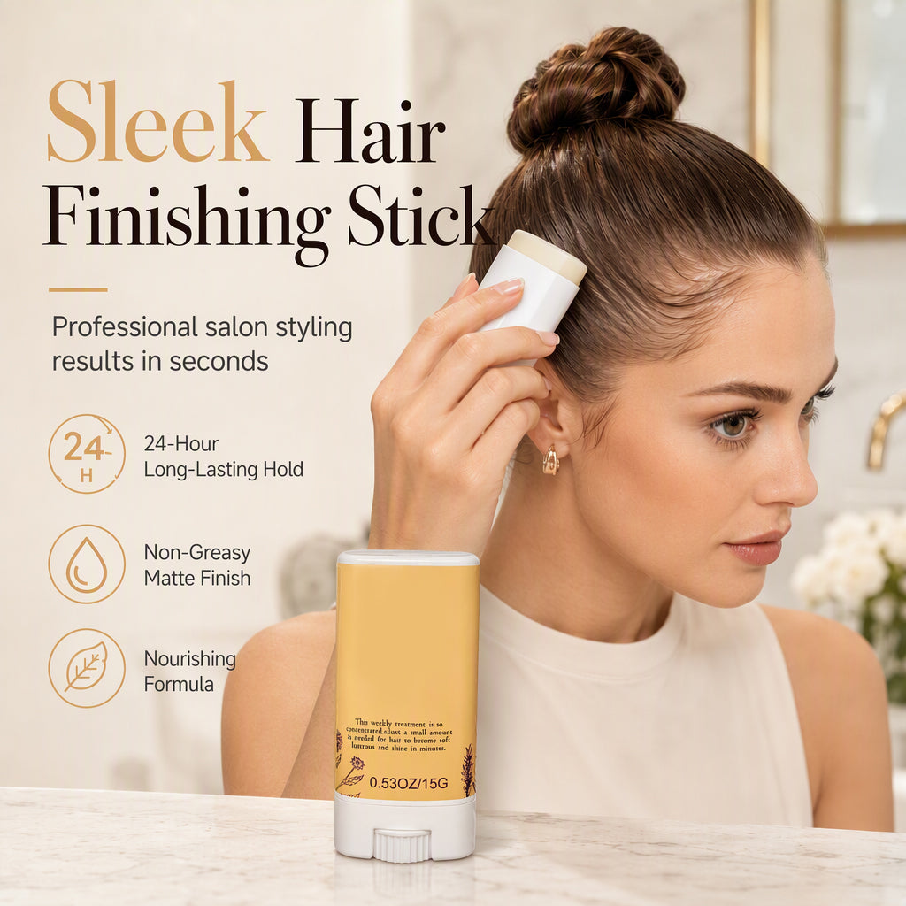 15g Flyaway Hair Finishing Stick for Styling, Frizz Control & Smoothing