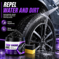 🚗 Tire & Black Trim Shine Gel