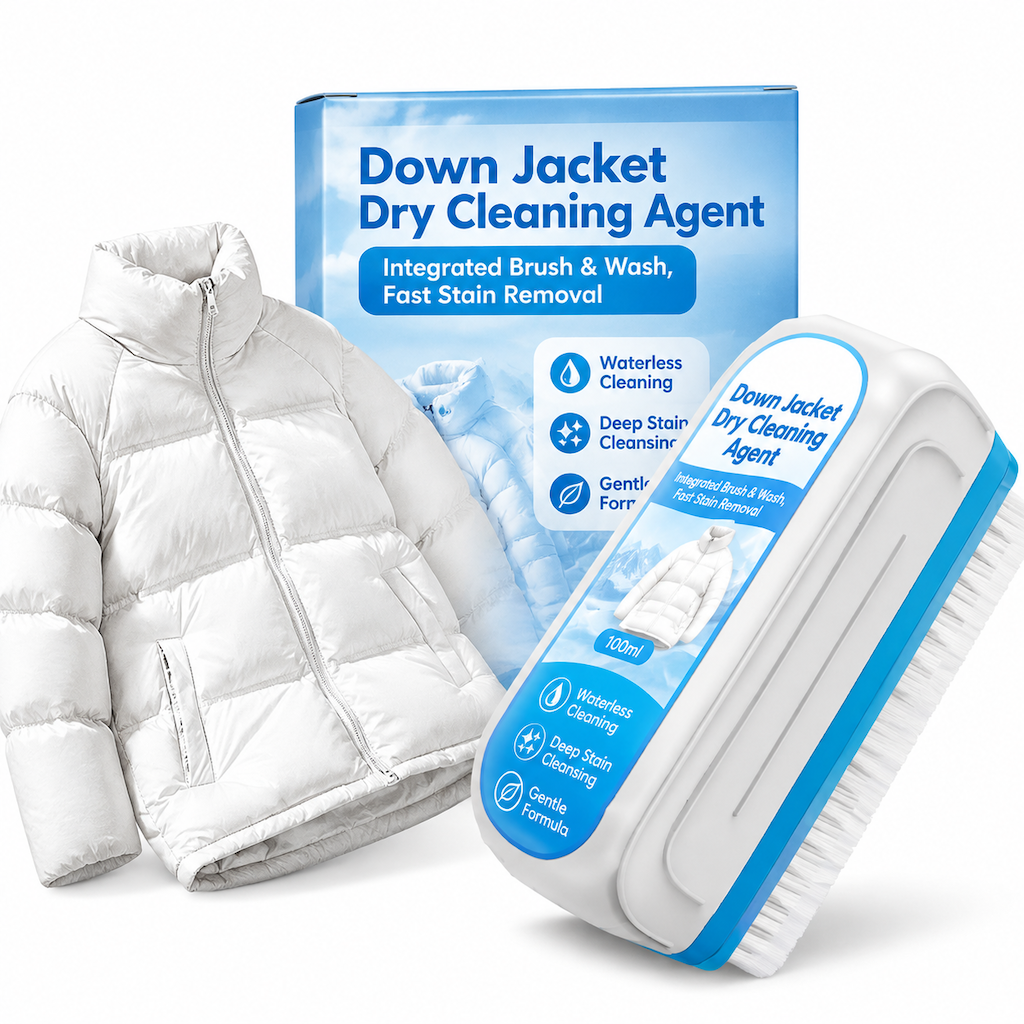 Target Stubborn Stains Instantly! No-Wash Built-In Brush Remover