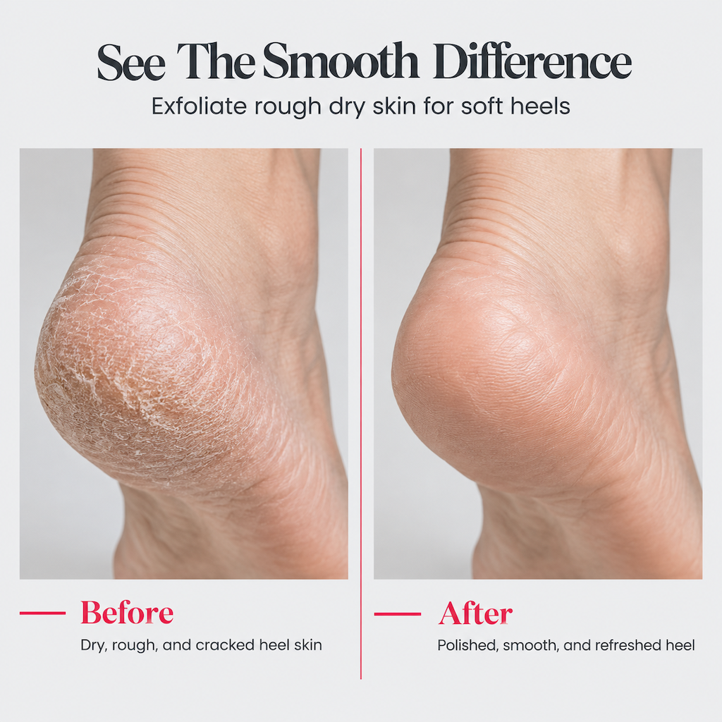 Waterproof Electric Foot Callus Remover with Red and Blue Light Care Microcrystalline Foot Grinder and Spray