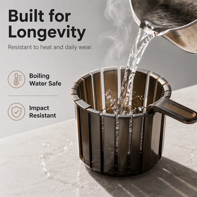 🚰 Gravity-Scrape Kitchen Sink Strainer Basket