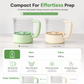 Automatic Electric Kitchen Mixer and Rice Washer USB Rechargeable Egg Beater