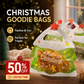 💖LAST DAY SALE 50% OFF!!🎁Easy Fill, Easy Seal🎄 Festive Self-Seal Treat Bags – Santa & Snowman Print | Resealable, Food-Safe & Perfect for Cookies, Chocolates & Little Gifts 🎅⛄