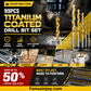 Factory Outlet-99pcs Titanium Coated Drill Bit Set