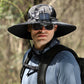 Men’s Sunscreen Fisherman Hat with 2 Detachable Solar Fans